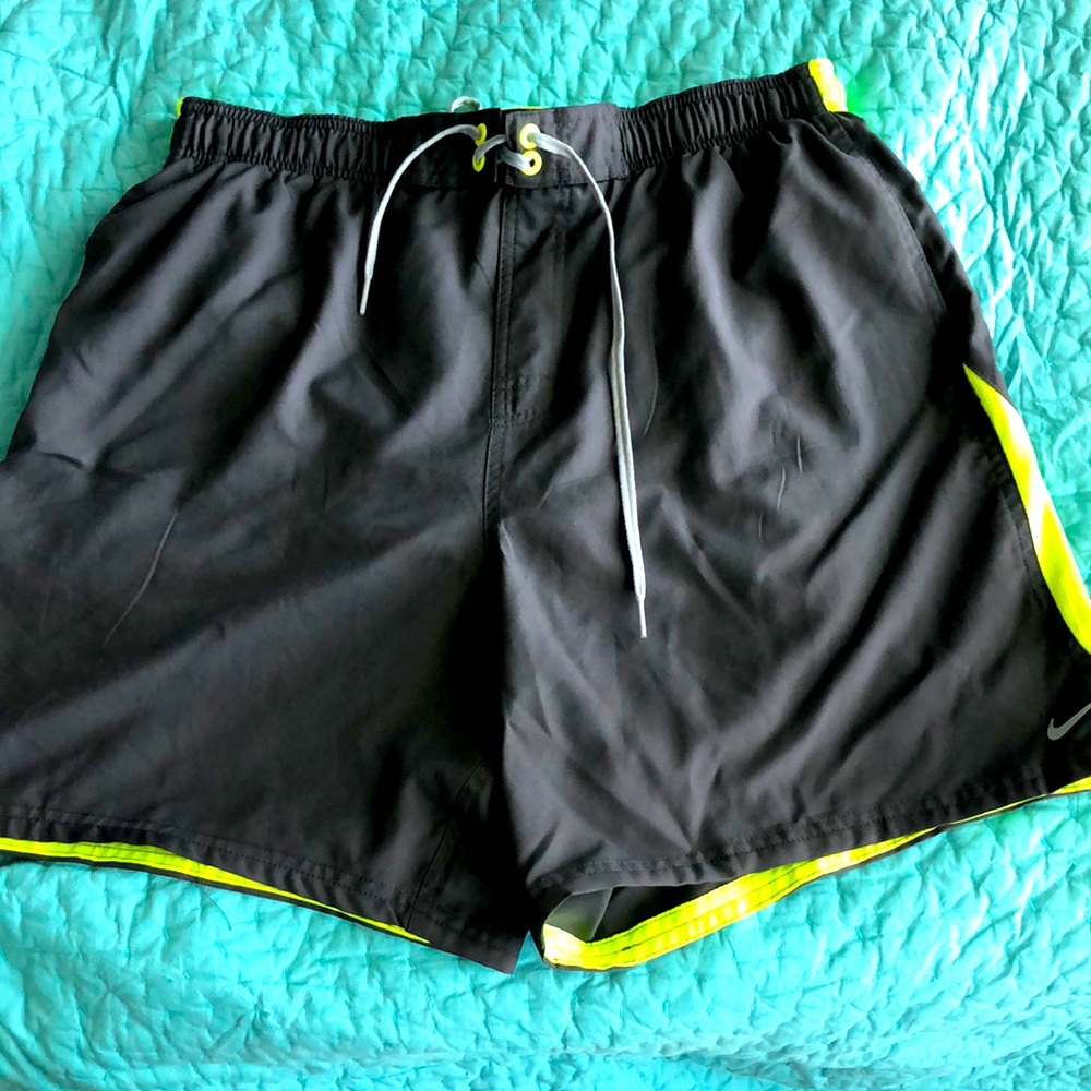 Men’s Nike swim trunks with netting